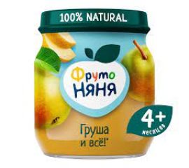 Пюре фруктовое «Фрутоняня» 112г ст/б