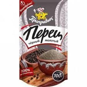 Перец черный молотый 100г 1/17 Приправыч