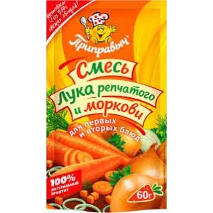 Смесь лука и моркови 60г 1/20 Приправыч