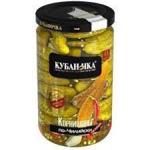 Корнишоны 680г Кубаночка ст/б 1/8