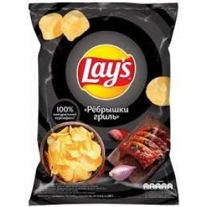 Чипсы Лейз 140г Рёбрышки Гриль 1/19
