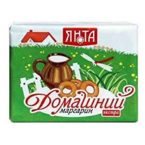 Маргарин 250г Домашний Экстра 1/40 Янта