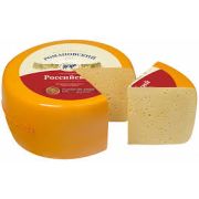 Сыр Российский ТМ Романовский маслосыродел 50% круг/брус~9кг/~5,5кг