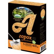 Крупа Алт Сказка 400г горох дроб 1/9 (в пак для варки)