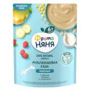 Каша ФН 200г мультизлак ябл+бан+земл с мол  быстрораст ПАУЧ 1/6