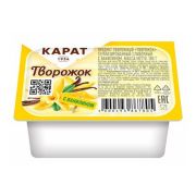 Творожок 100г Карат Сливочный с ванилин 1/16