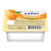 Творожок 100г Карат Фруктовый (абрикос) 1/16