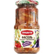 Фасоль Пиканта 470г ст/б печеная с баклаж 1/6